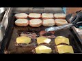 起司培根牛肉堡 /Cheese Bacon Beef Burger -台灣街頭美食-行動餐車