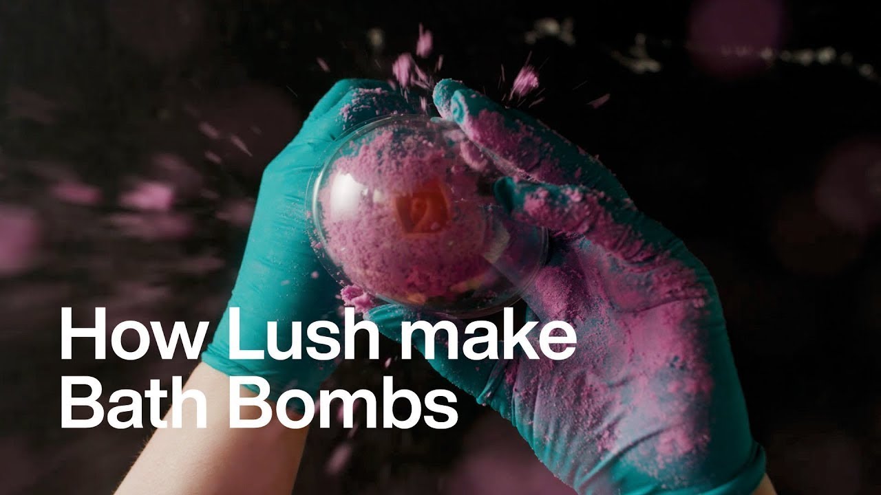 How LUSH make Bath Bombs YouTube