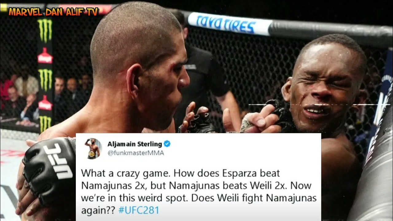 ALEX PEREIRA TKO'ED ISRAEL ADESANYA UFC Fighters Reaction YouTube