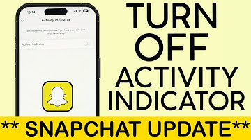 How to Turn Off Activity Indicator On Snapchat | Turn Off Last Seen On Snapchat 2023