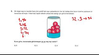 2025-2026 8. Sınıf Lgs 4. Deneme, 345 Allstar 1, Matematik
