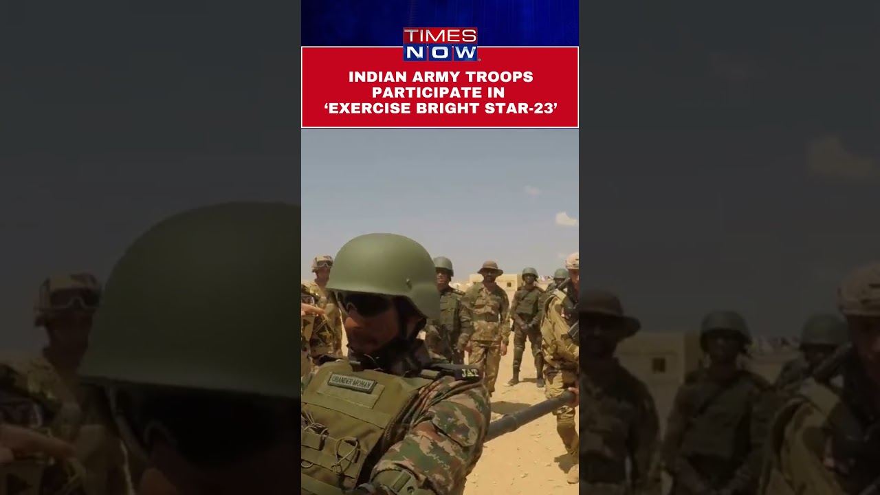 Indian Army Troops Participate In ‘Exercise Bright Star-23’ In Egypt 