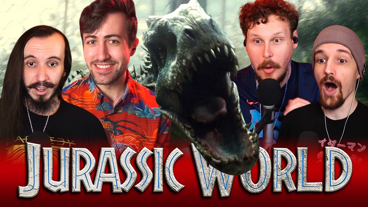 JURASSIC WORLD (2015) MOVIE REACTION!! - First Time Watching!
