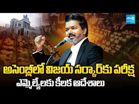 మెజారిటీ నిరూపణకు విజయ్ సిద్ధం | Vijay Govt Likely To Prove Majority In Tamil Nadu Assembly - SAKSHITV