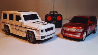 RC Mercedec AMG G600 Vs RC Range Rover Best Offroad Toy Car Unboxing &amp; Fight