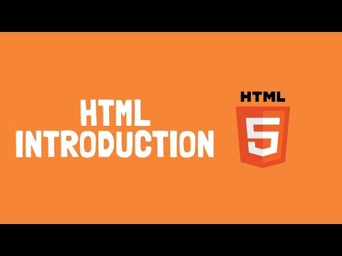 Introduction to HTML