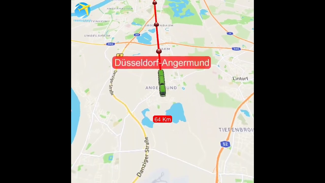 S1 von Dortmund Hbf nach Solingen Hbf (S-Bahn Rhein-Ruhr)- Kompletter Streckenverlauf