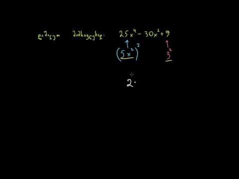 სრული კვადრატის მამრავლებად დაშლა: მე-4 ხარისხის მრავალწევრი