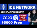 Ice network  ice network latest news today  octa how to use sign up login trade in octa
