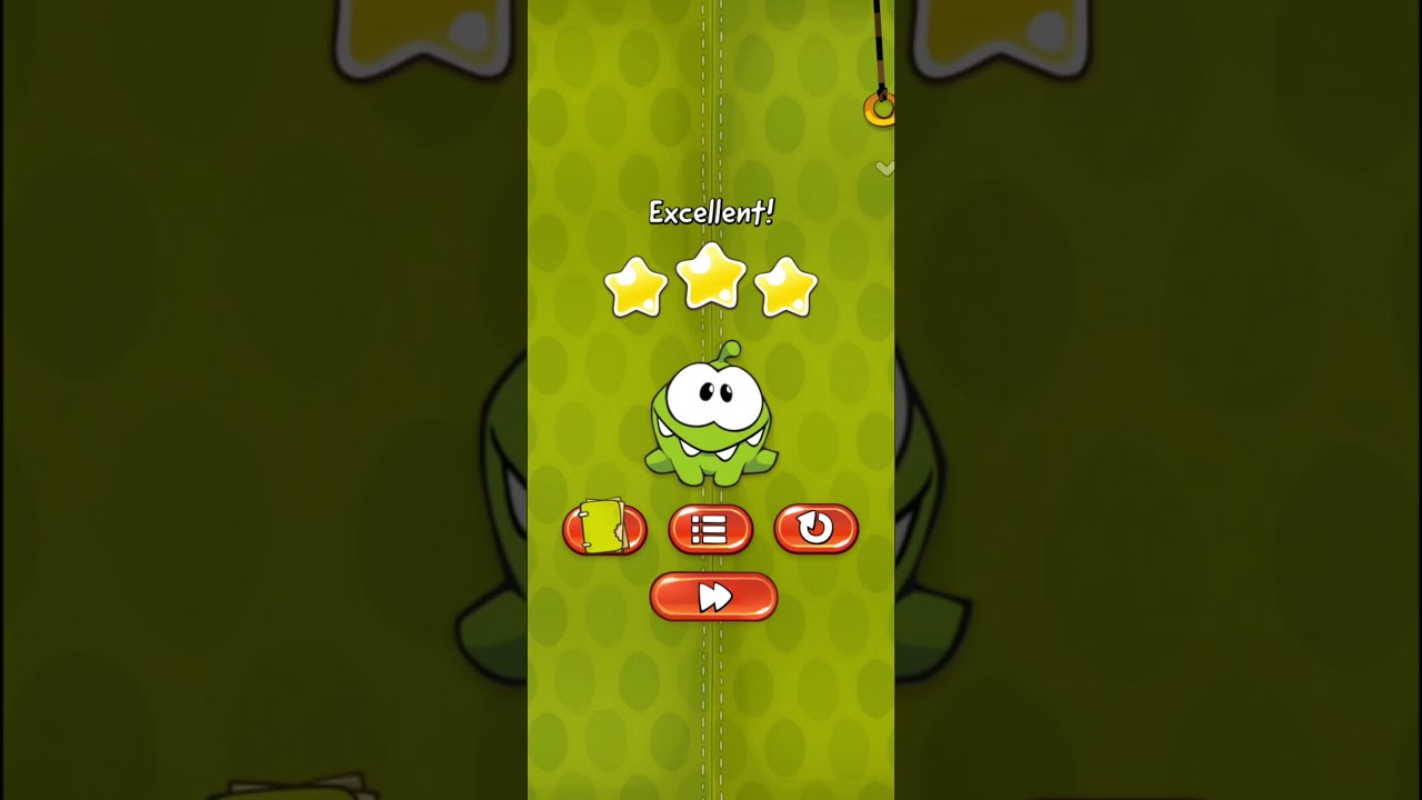 Level 2-2, Cut the Rope, Walkthrough, Gameplay, No Commentary, Android