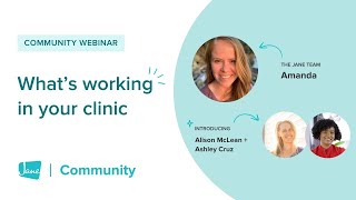 What's working in your clinic February edition #janeapp #practicegrowth #janecommunity