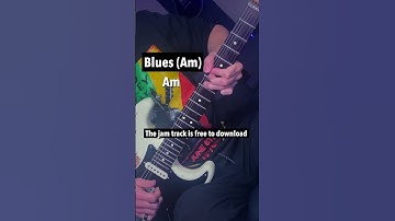 Thumbnail of Slow Blues guitar licks - A minor 🎸
