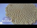 Mantel individual a crochet | crochet table mat