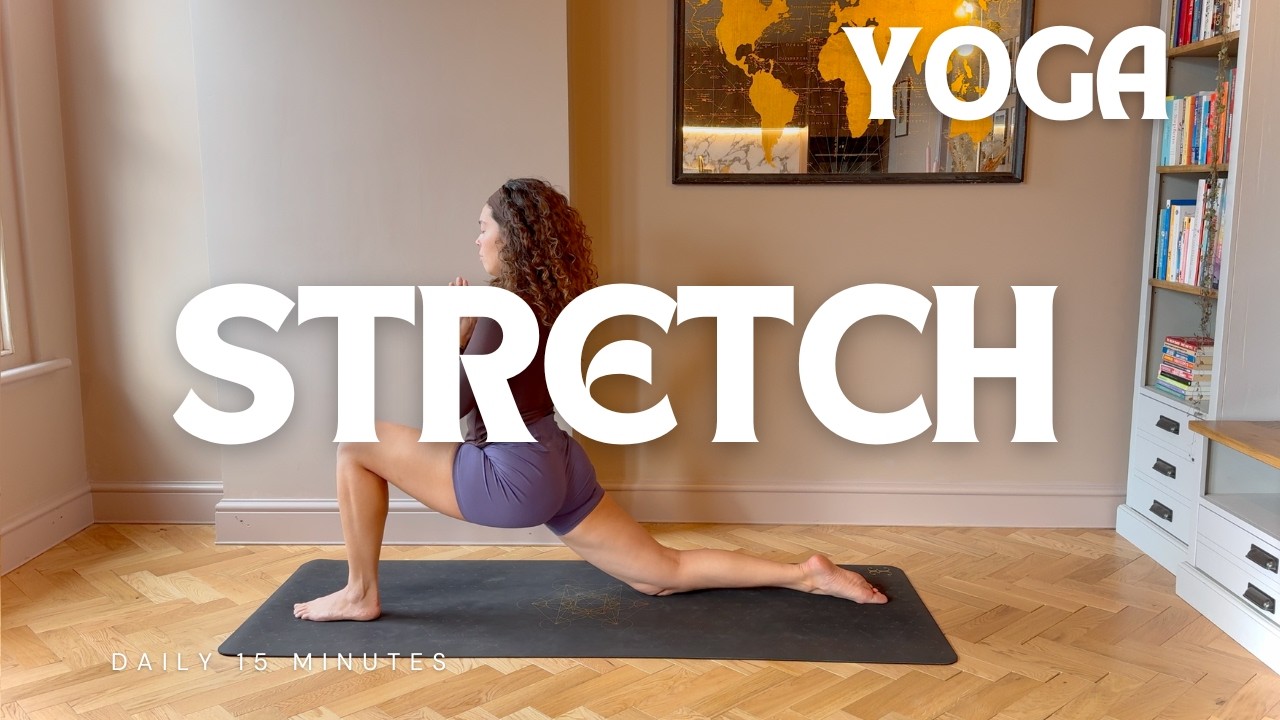15 Minute Relaxing Yoga Stretch (for FLEXIBILITY) - YouTube