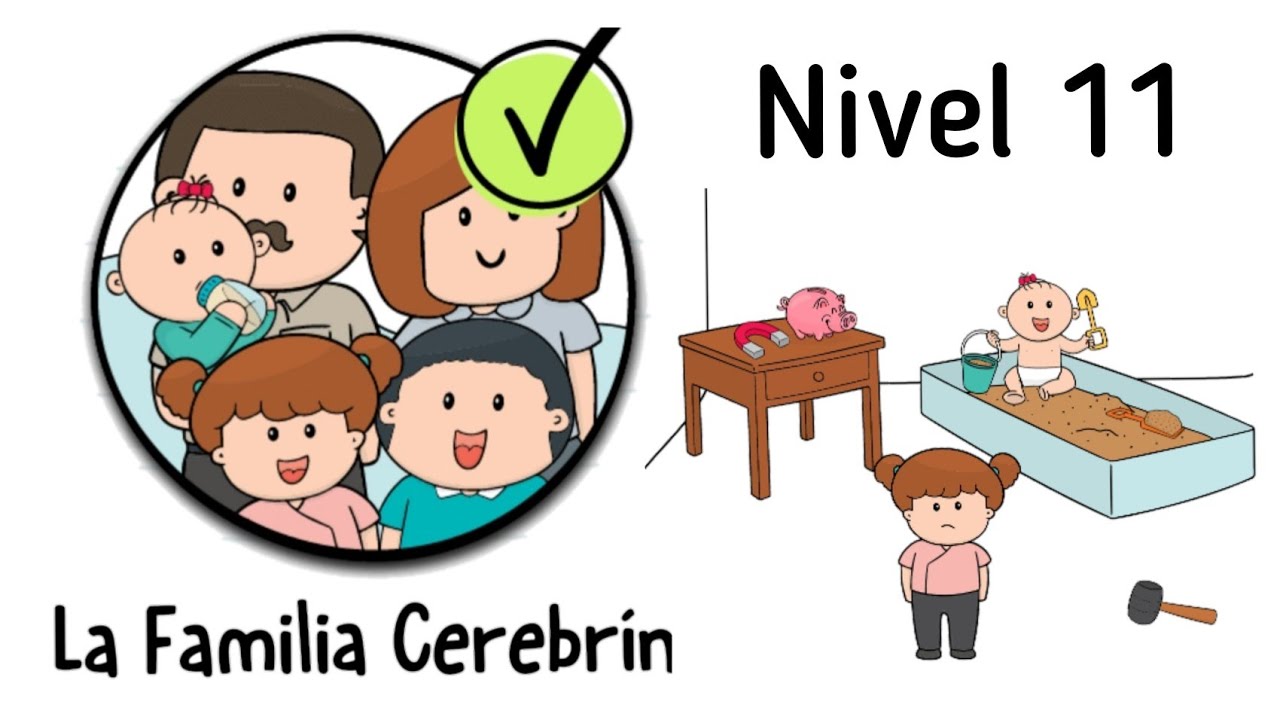 Brain Test 2: Tricky Stories - La Familia Cerebrín Nivel 11 Walkthrough