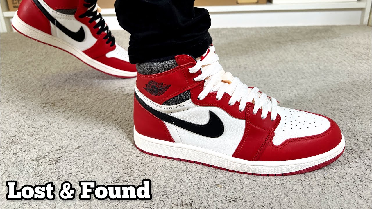 Air Jordan 1 High OG Lost& Found Review& On foot - YouTube