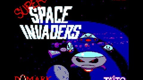 Super Space Invaders Review for the Amstrad CPC by John Gage