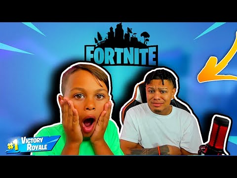 My Dad REACTS to Fortnite Montages! 🤯