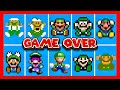 20 Luigi Game Over Screens - Hacks & Fan-games - 4K