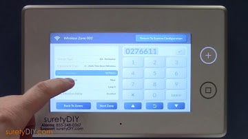 How to Learn a 2GIG DW10 with Combined Shock Sensor Into a GC3 Panel
