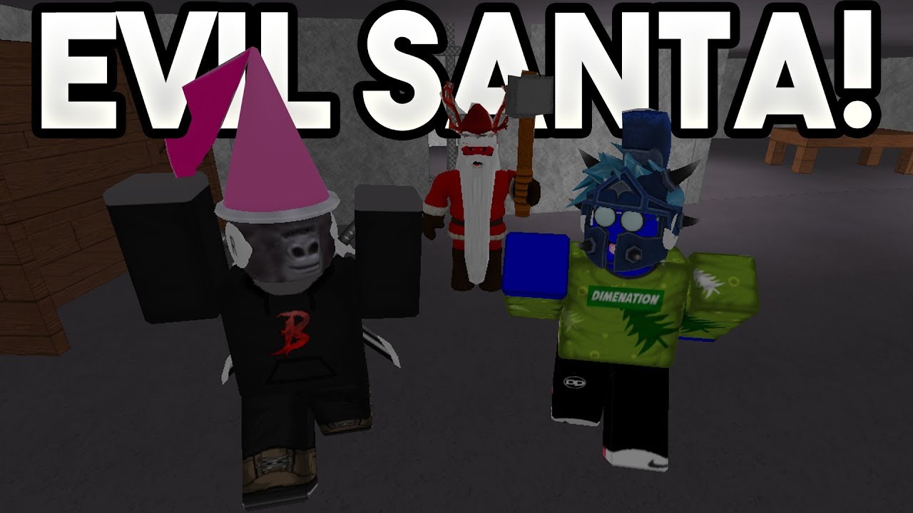 Evil Santa Wdimerdillon Roblox Flee The Facility - dimerdillon roblox