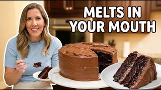 Moist Chocolate Cake Recipe (Bakery-Quality & So Easy)