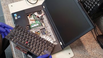 How to upgrade RAM on Lenovo ThinkPad T510. 4K Video
