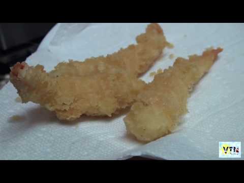 Video Ăn tôm chiên giòn ở Mỹ - shrimp tempura - youtube