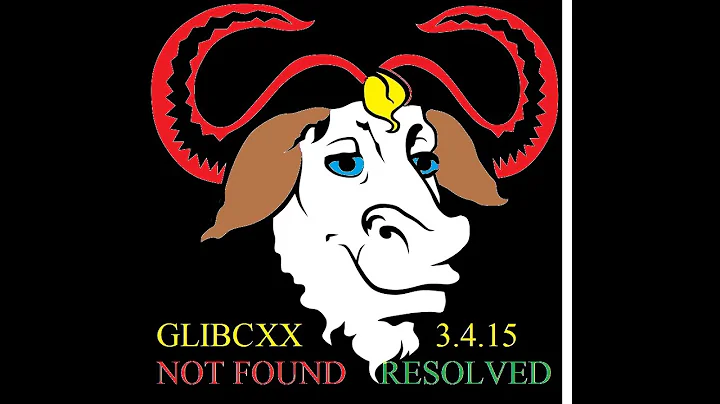 GLIBCXX 3 4 15 Not found /usr/lib/libstdc++.so.6: version `GLIBCXX_3.4.15' not found