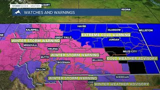 Q2 Billings Area Weather: Heavy snow possible through Tuesday