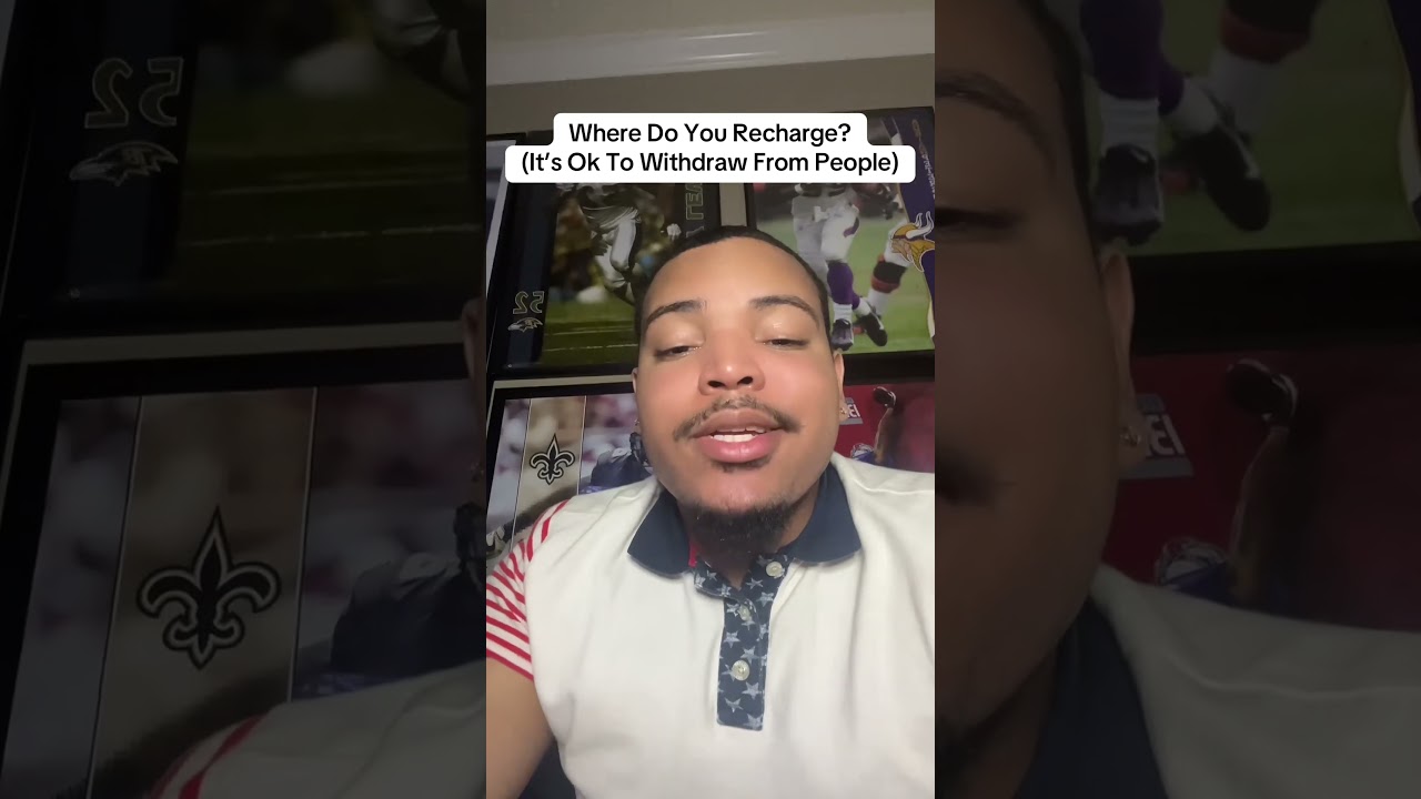 It’s ok to withdraw from people. Take time away and allow God to recharge you. 