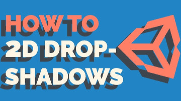2D Drop Shadow Effect Using Sprites in Unity 3D - Tutorial