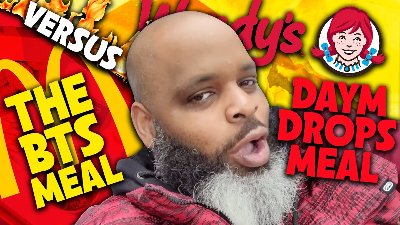 McDonald's BTS Meal vs Wendy's Daym Drops Meal