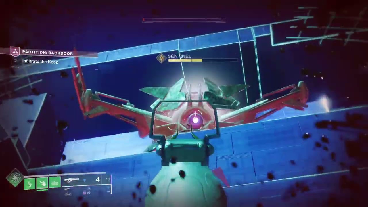 D2 LFSide Quest Exotic Glaive Winterbite Pt 2 Partition Backdoor Onslaught Vostok Wave 50 (WL) XSX