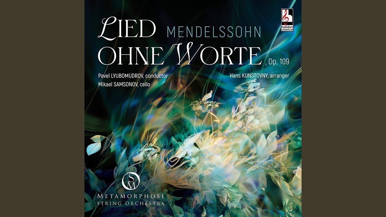 Lied ohne Worte, Op. 109 (Arr. for Cello & String Orchestra by P. Lyubomudrov)