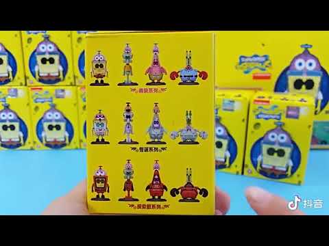 海綿寶寶飛旋腦兒盲包