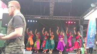 Indian ladies dance performance @ International Festival Eindhoven 12062016