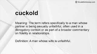 cuckold Meaning