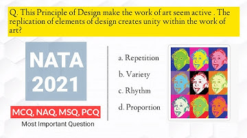 NATA 2021 | PCQ, MCQ, NAQ, MSQ for nata | PCQ in nata, MSQ in nata, | NAQ in nata | Nata Mock Test