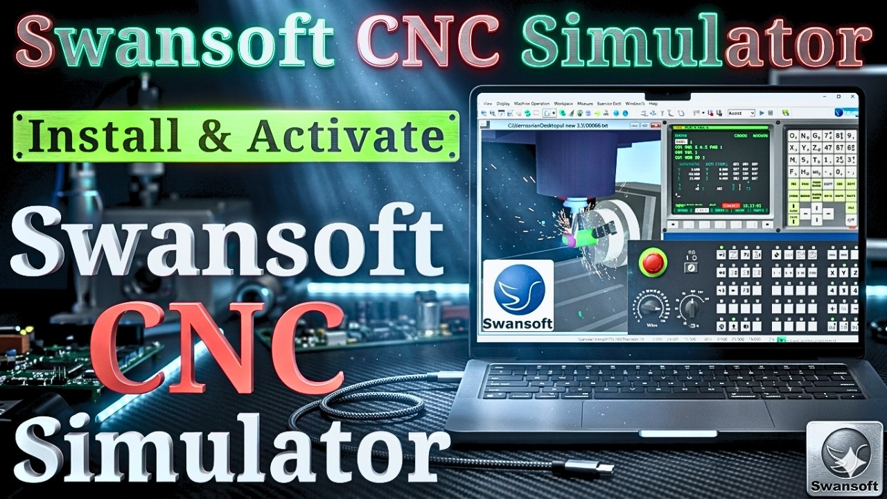 How To Install Swansoft CNC Simulator Full Version (SSCNC) - YouTube