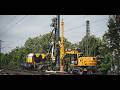 Innovative Heavy Machinery for Rail-Based Foundation Engineering