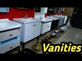 Vanities at azan traders sanitary shop | bathroom accessories | toilet design | washroom design