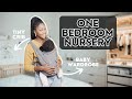 One bedroom apt with a baby  shared nursery tour