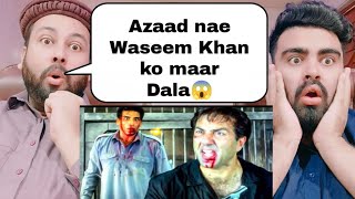 Indian Movie Azaad Kill Waseem Khan Scene | Sunny Deol Best Dialogues