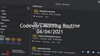Codewars Morning Routine - Day 3