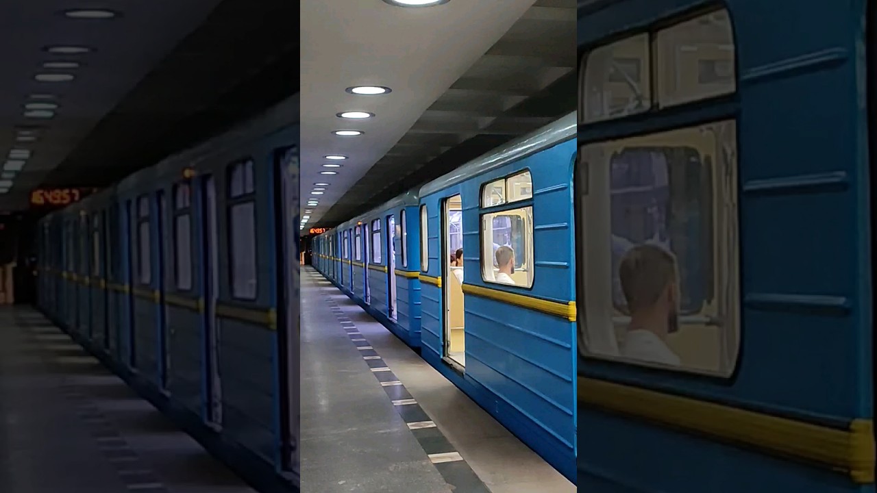 81-718/719 ТИСУ После покраски | Метро Харькова