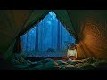 Rain on Tent for Deep Sleep | Soothing Rain Sounds for Insomnia & Stress Relief