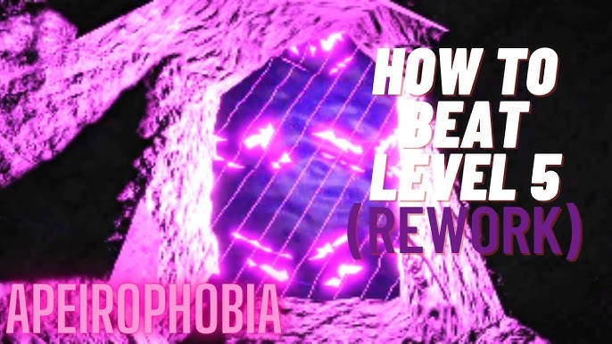 APEIROPHOBIA ROBLOX LEVEL 5 WALKTHROUGH (CAVE SYSTEM) BRIGHTENED