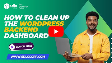 How to clean up the WordPress backend dashboard?