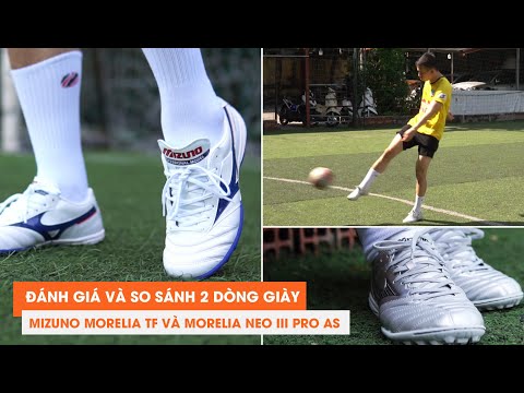 Video #94 ĐÁNH GIÁ VÀ SO SÁNH MIZUNO MORELIA TF VÀ MORELIA... - youtube